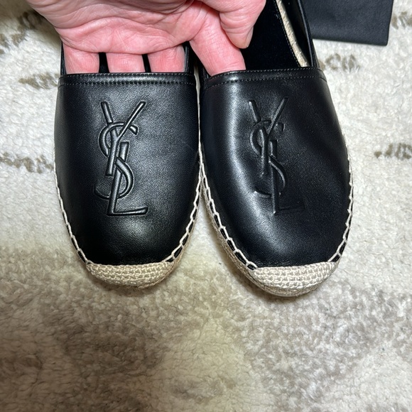 YSL Logo Espadrille Flat - Picture 10 of 16